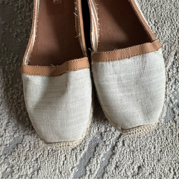 Sperry TopSider Danica Espadrille Slip On boat Shoes  Flats cream tan loafer 11 - Picture 7 of 10